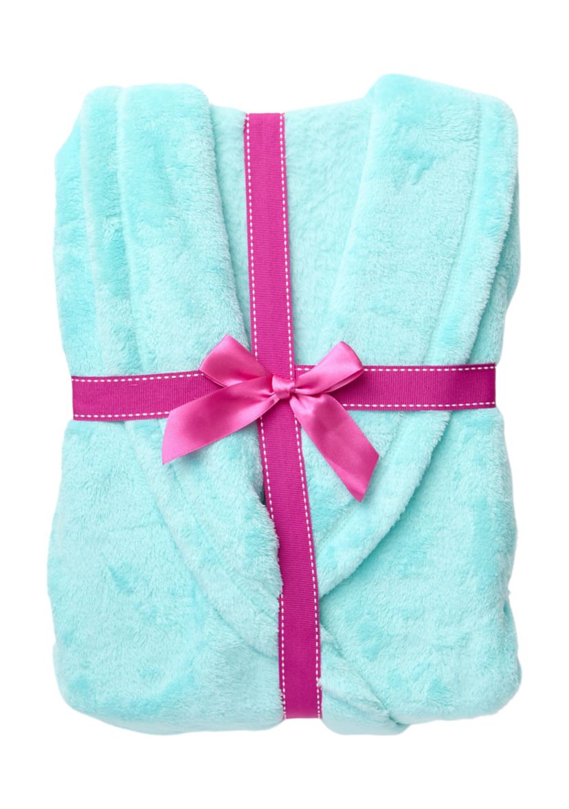Folded Plush Robe 