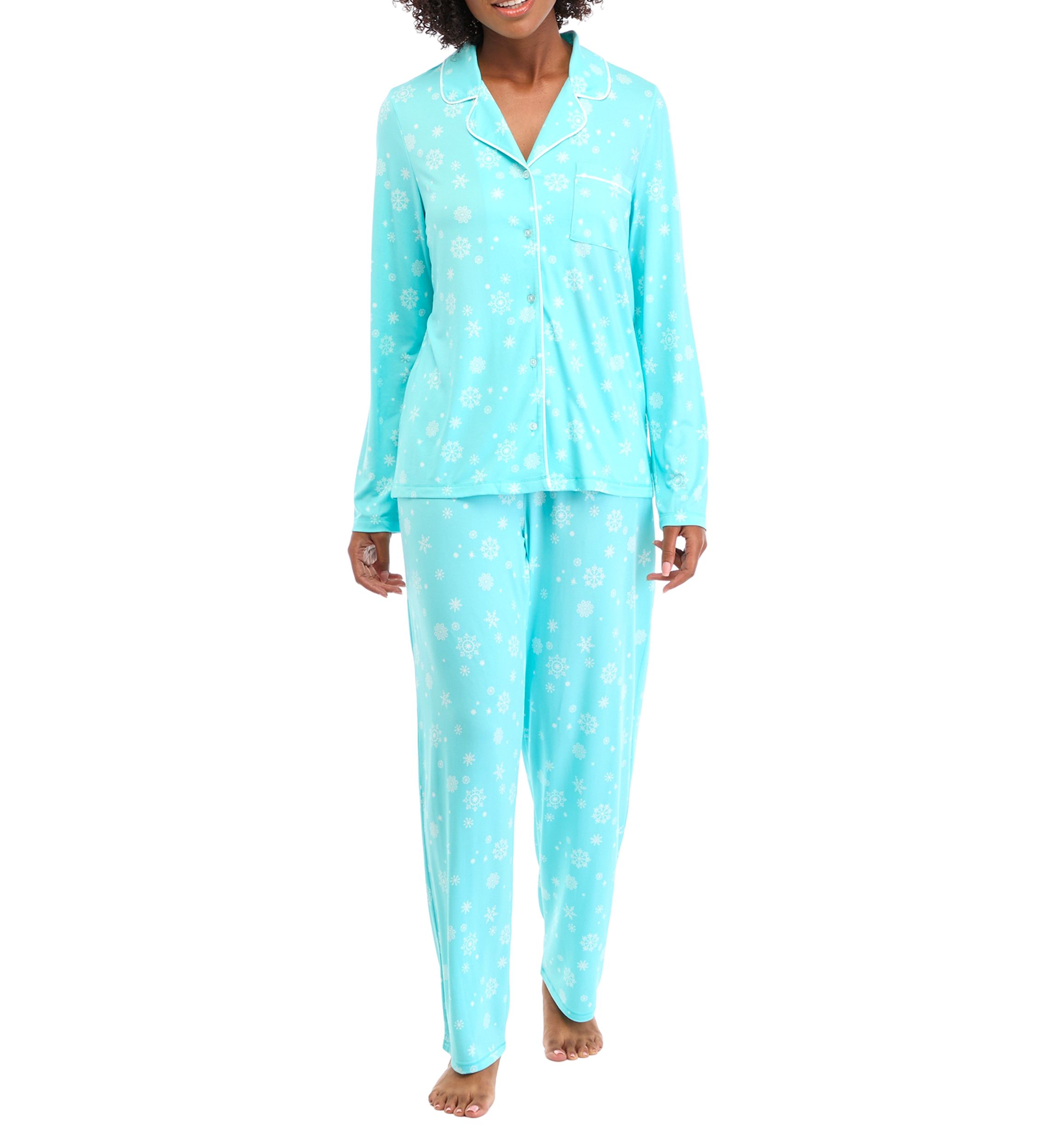 Lush Luxe Notch Collar Folded Pajama Set