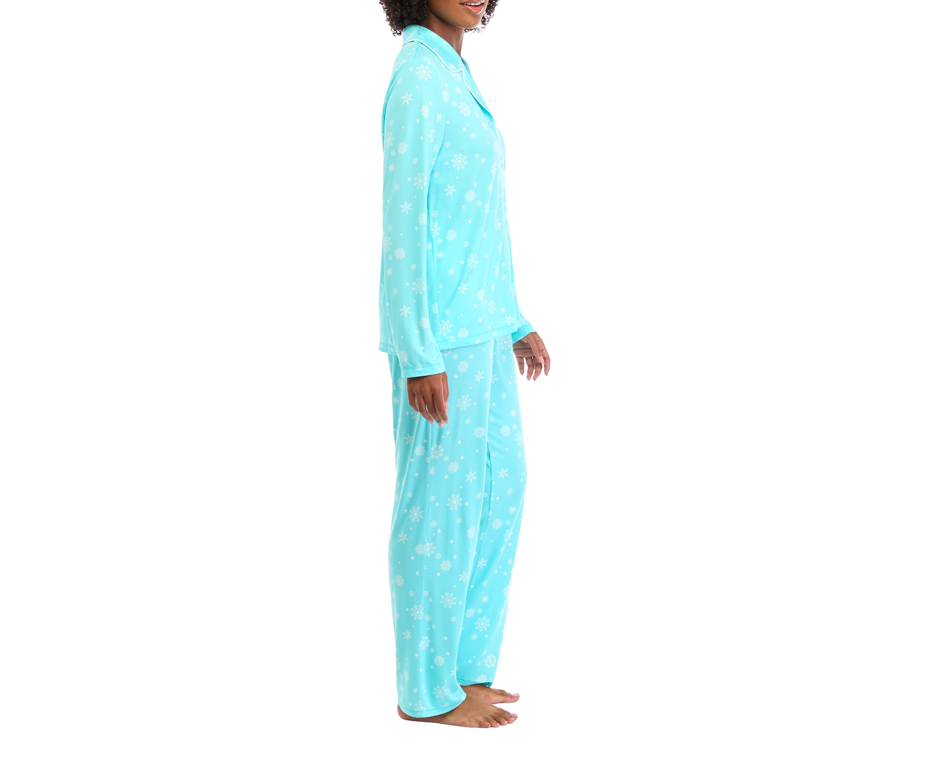 Lush Luxe Notch Collar Folded Pajama Set