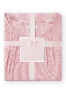 Womens Waffle Flannel Folded Set