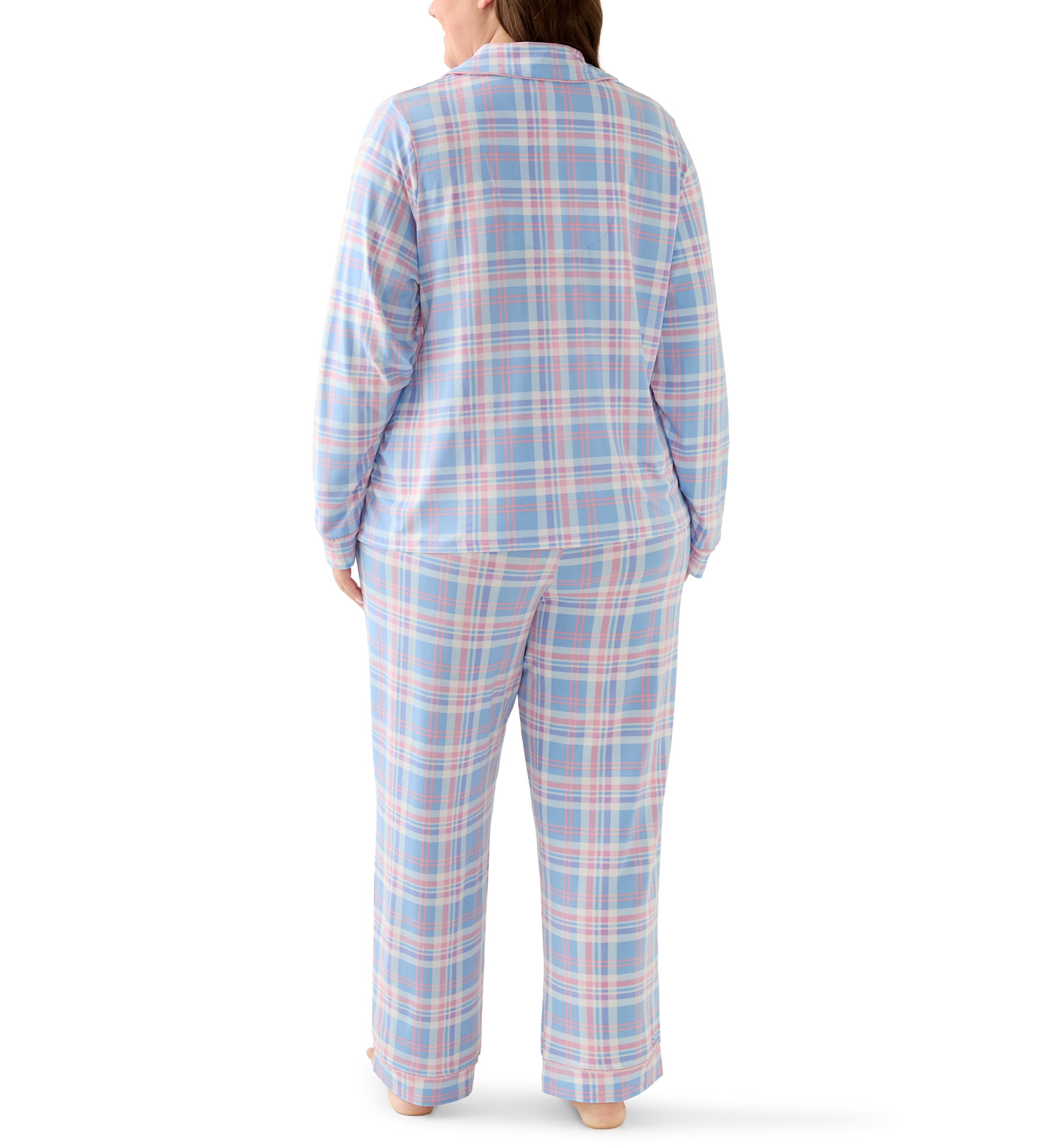 Plus Size Long Sleeve Pajama Set