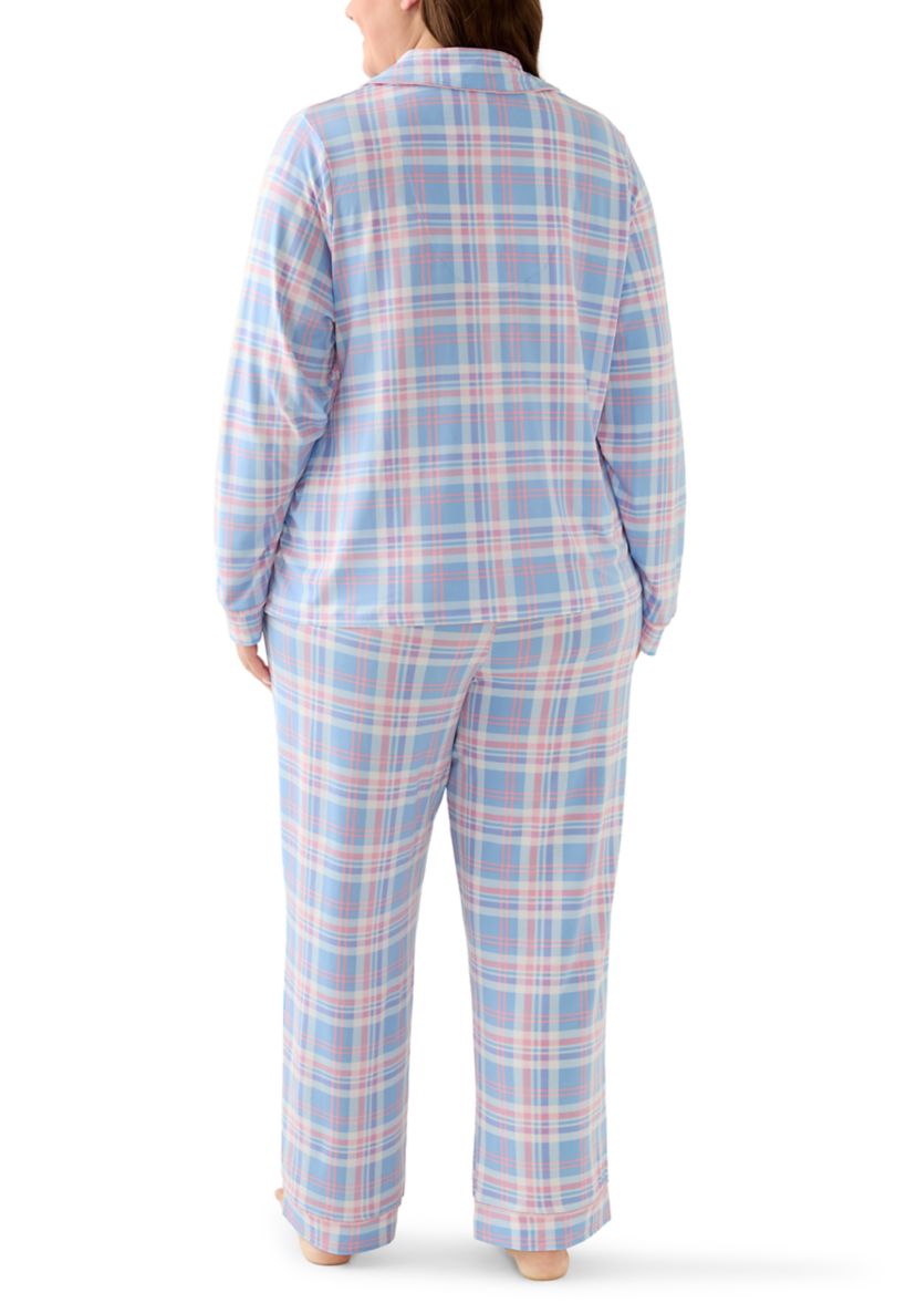 Plus Size Long Sleeve Pajama Set