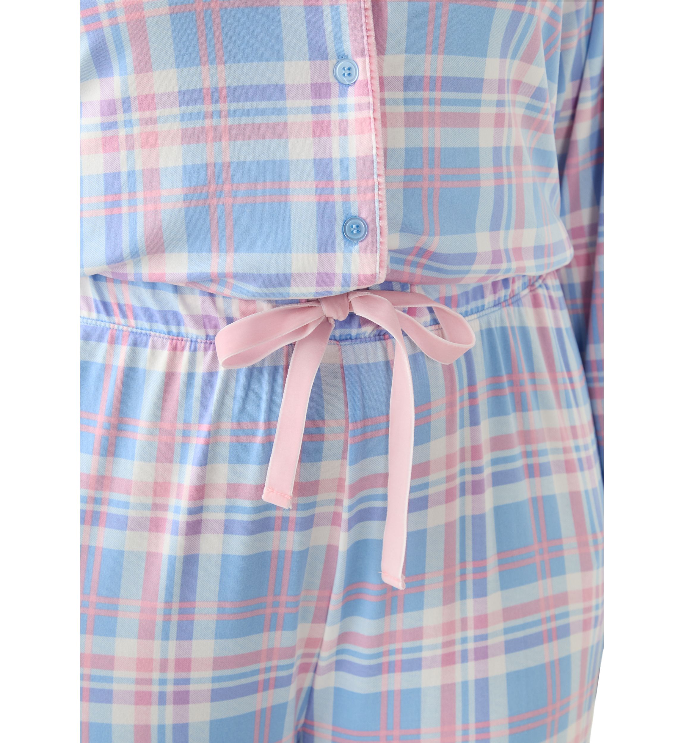 Plus Size Long Sleeve Pajama Set