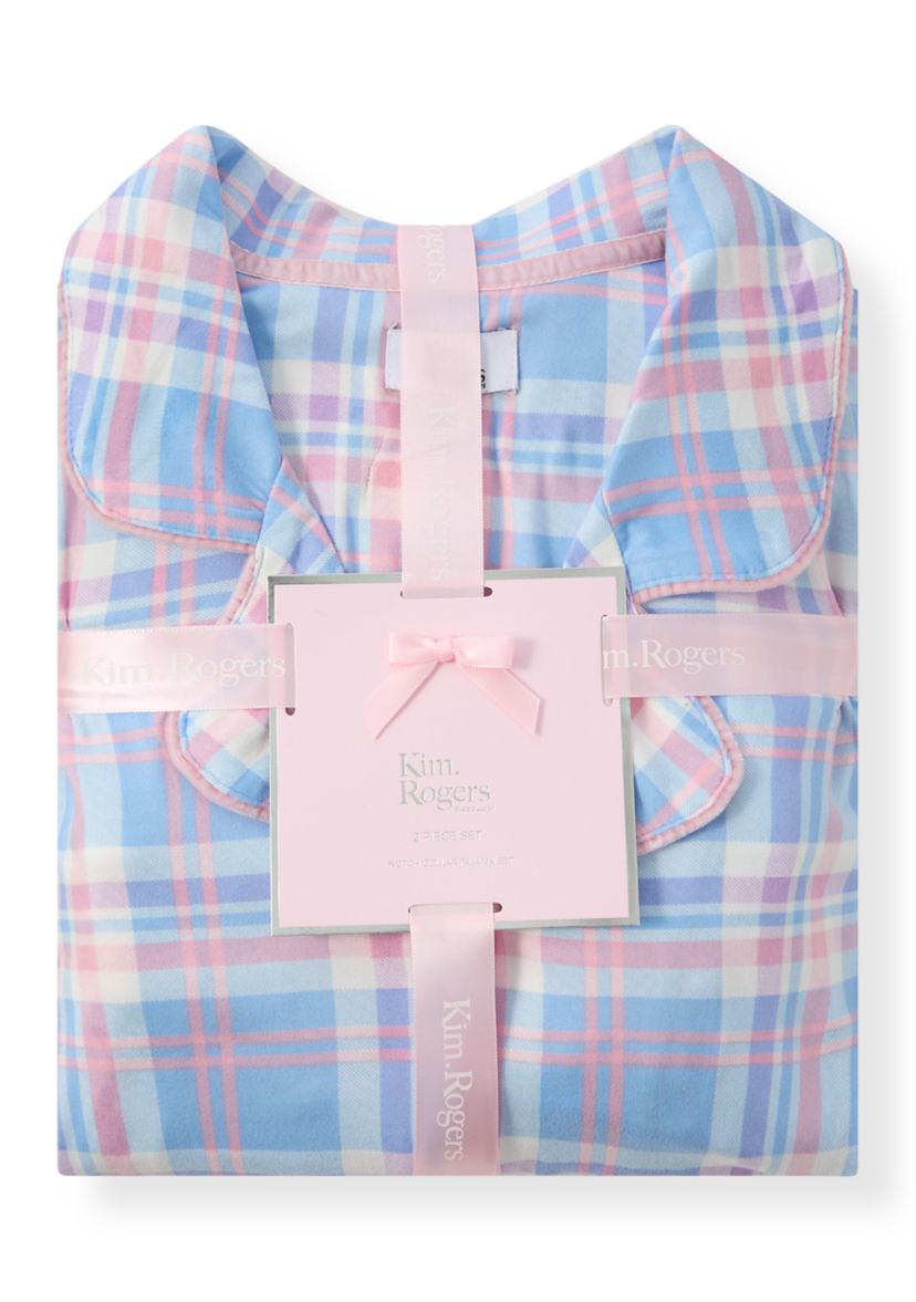 Plus Size Long Sleeve Pajama Set