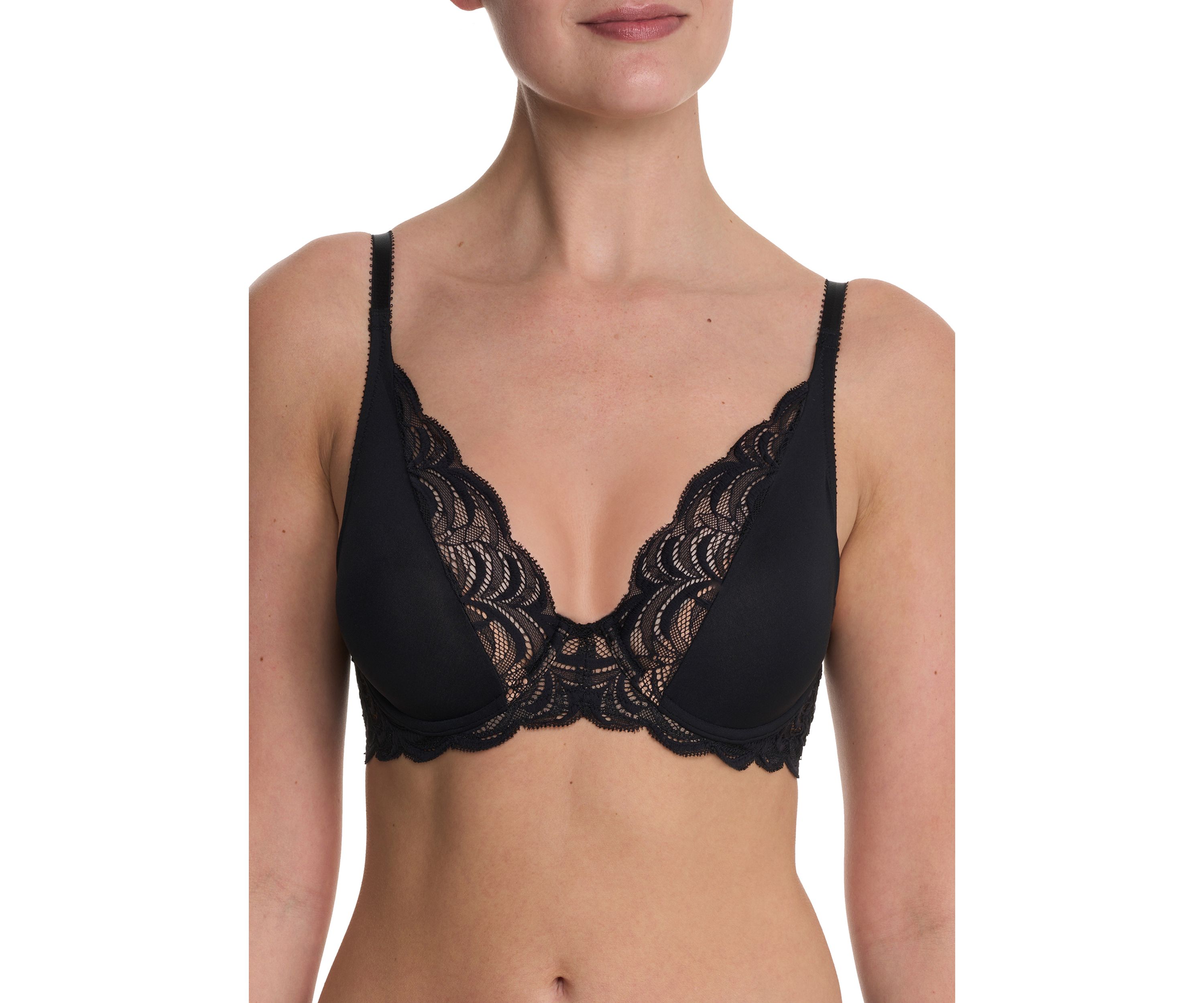 Persuasion Lace Convertible Plunge T-Shirt Bra