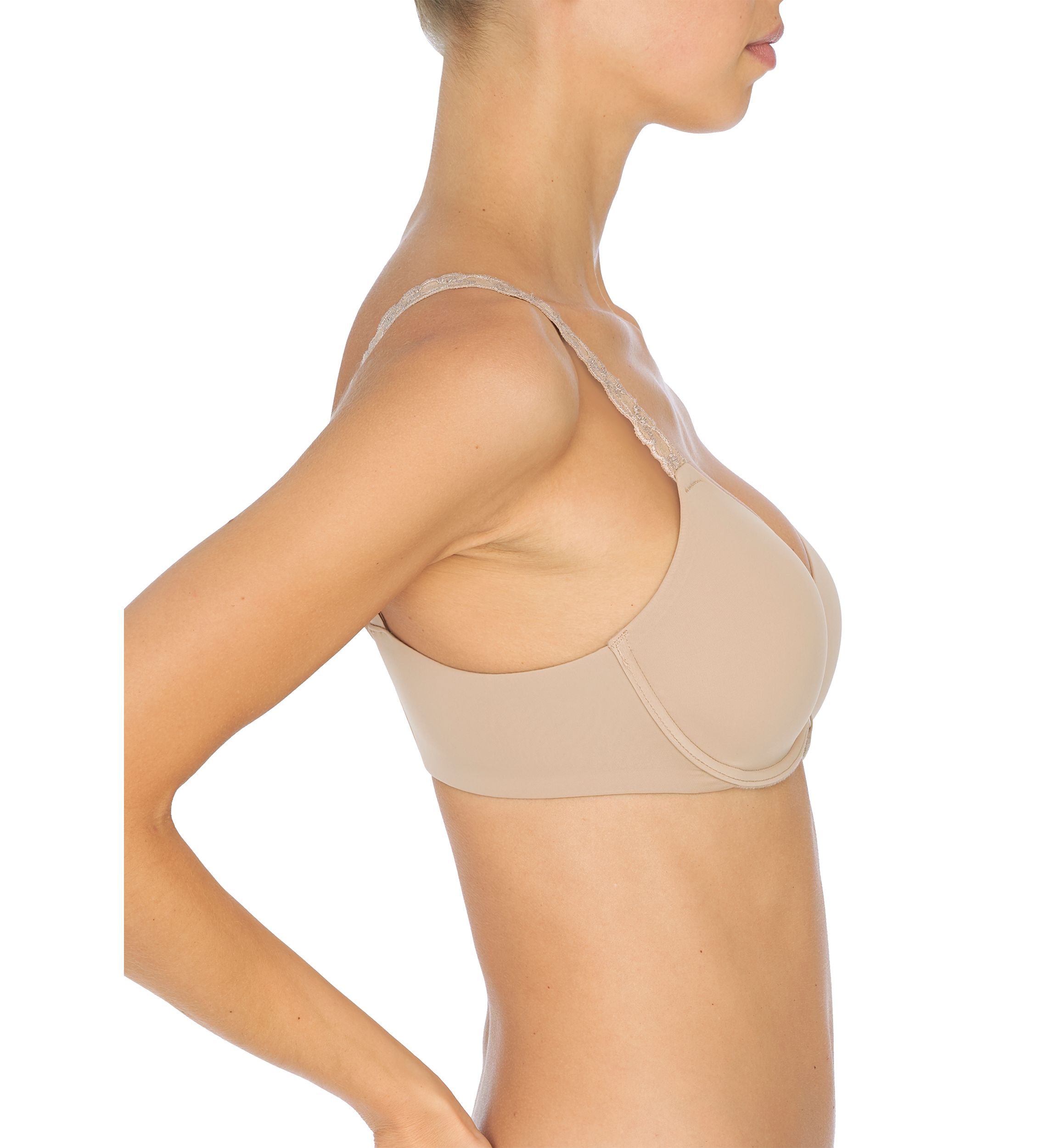 Pure Luxe Custom Coverage Contour Underwire Bra
