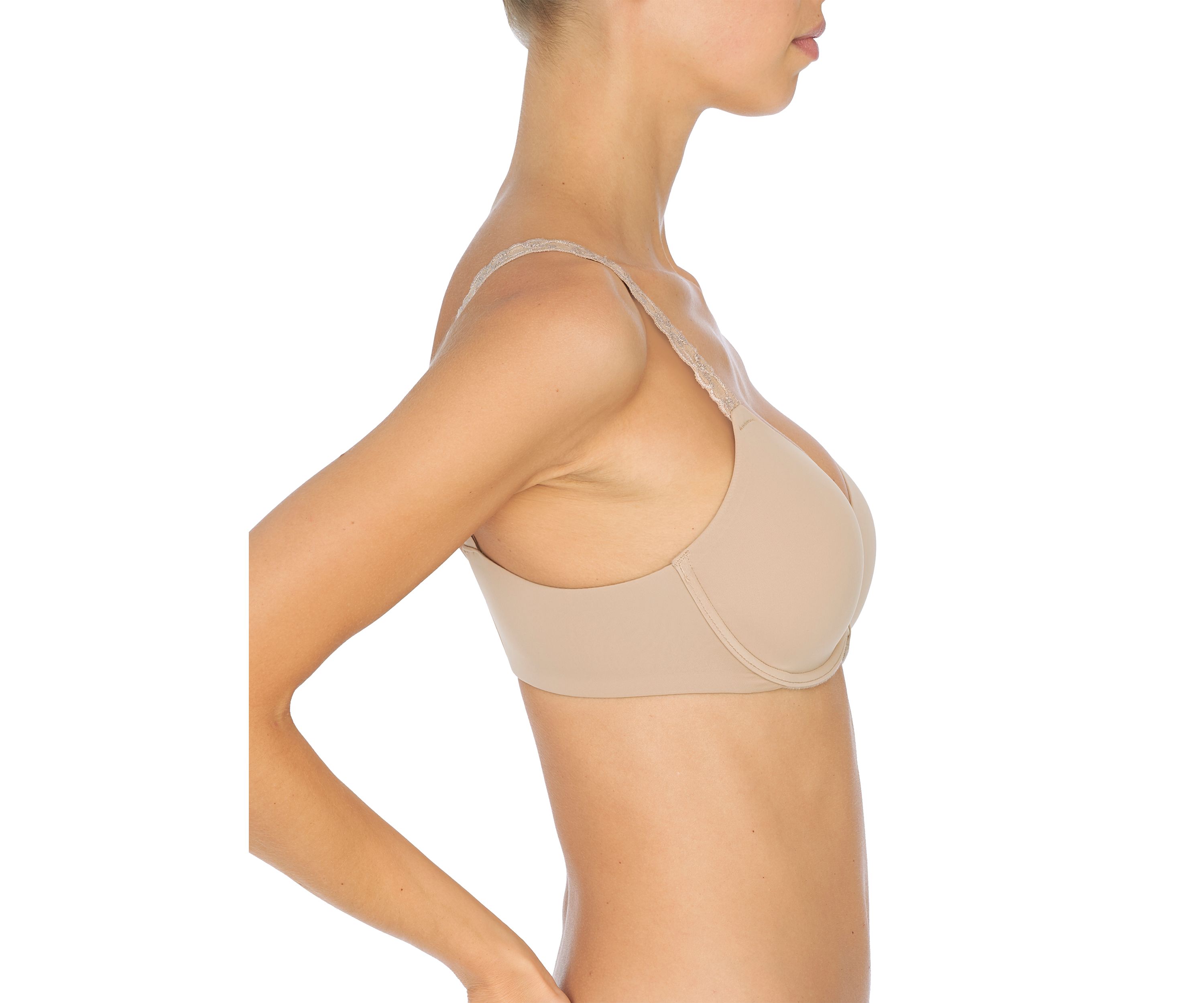 Pure Luxe Custom Coverage Contour Underwire Bra