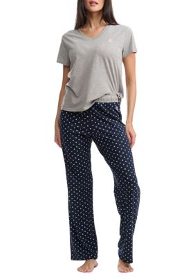 TOMMY HILFIGER SPORT Womens Gray Printed Skinny Leggings – Bobbi +