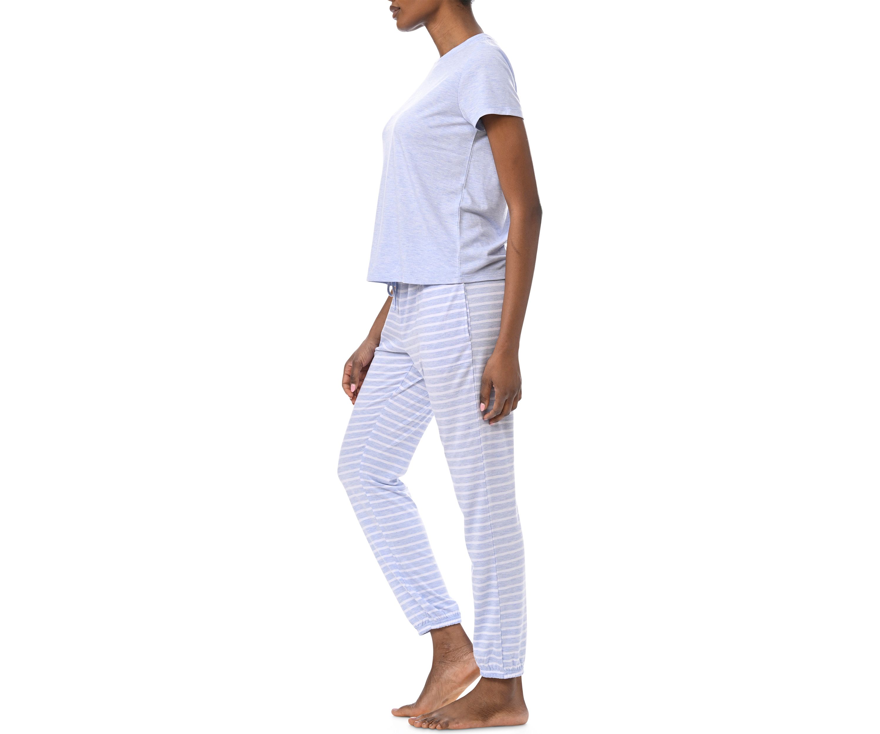 Short Sleeve T-Shirt and Jogger Pants Pajama Set