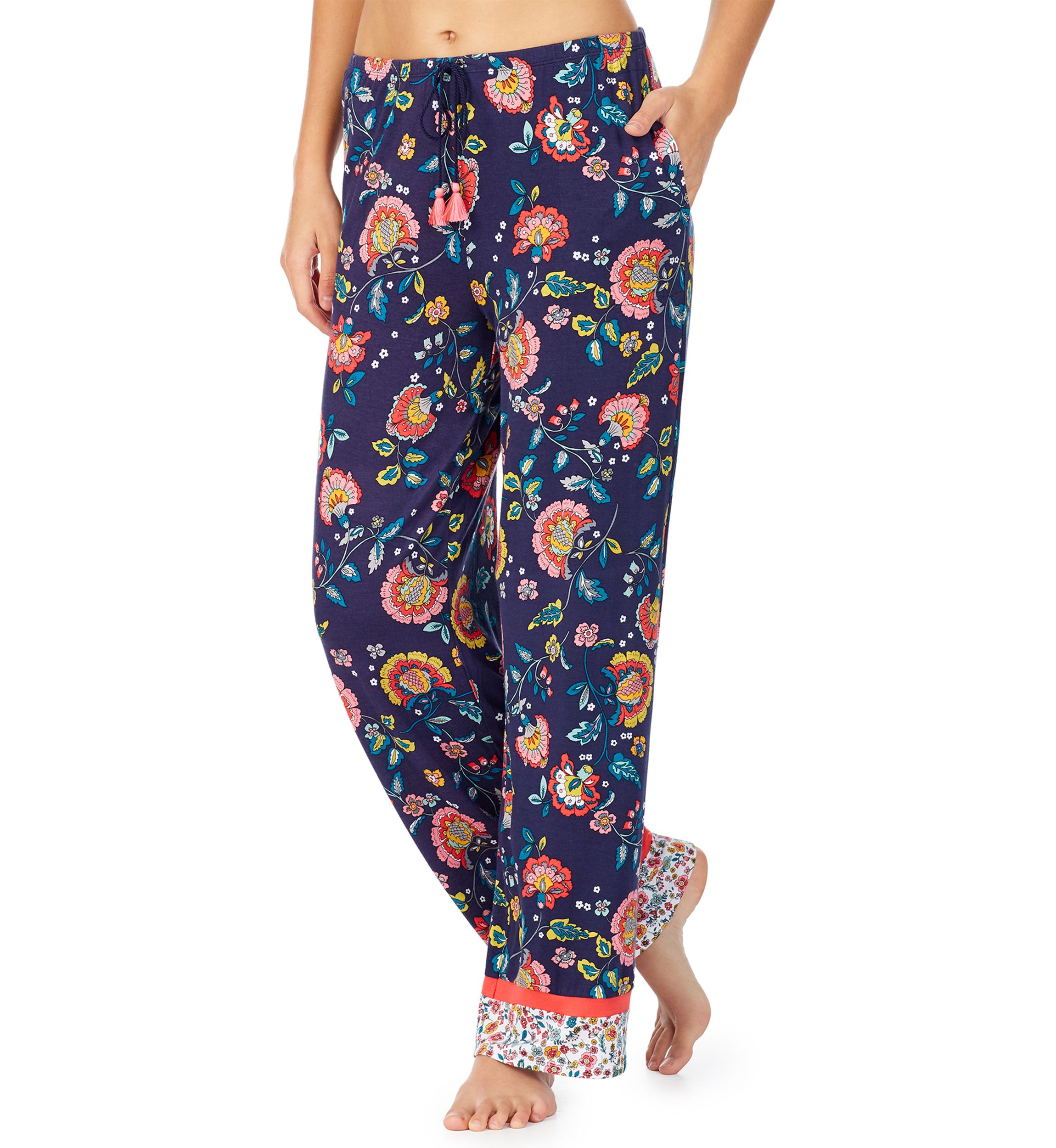 Printed Knit Pajama Pants