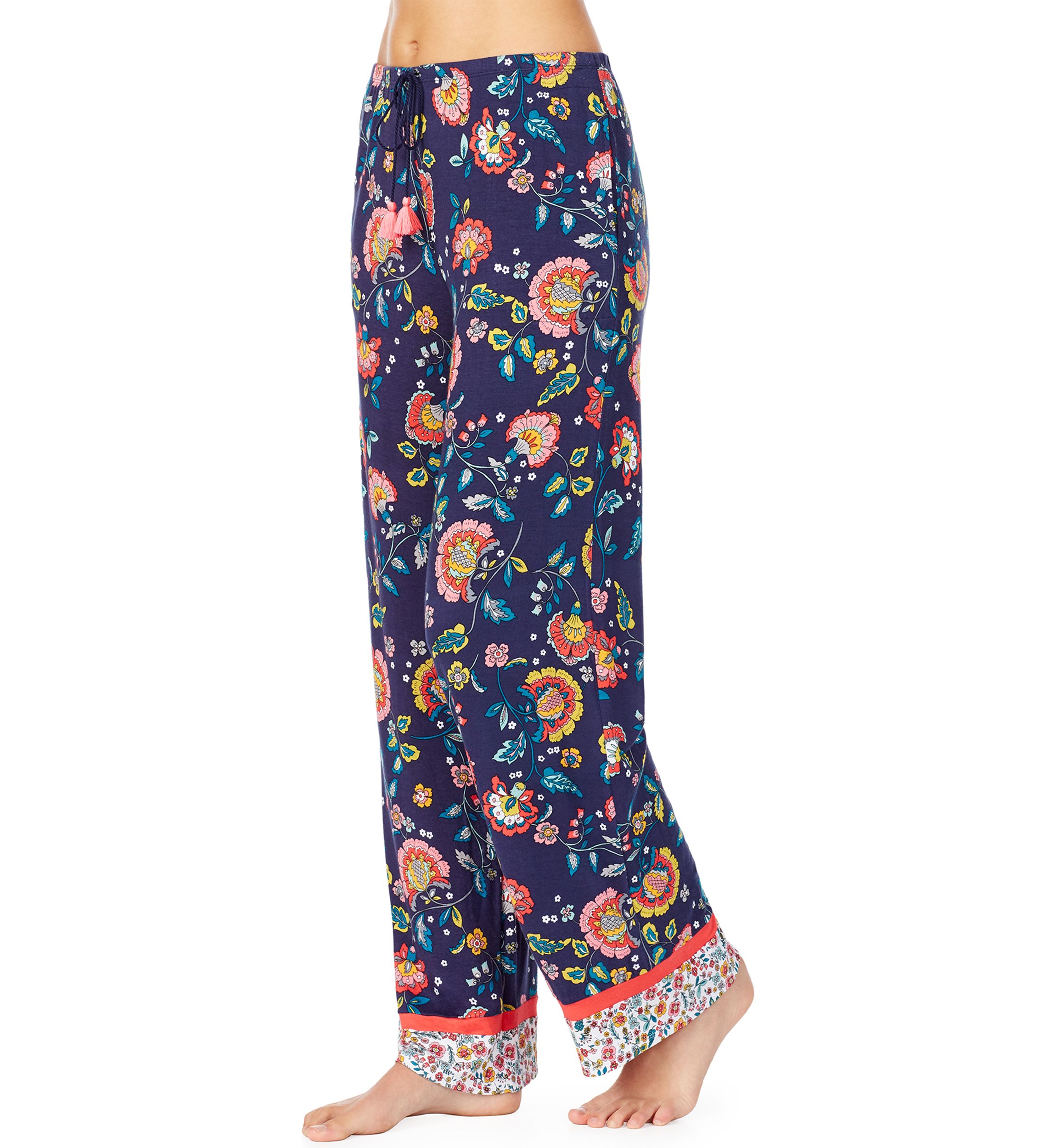 Printed Knit Pajama Pants