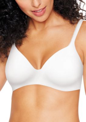 Hanes Ultimate ComfortBlend T-Shirt Underwire Bra, White, 34C