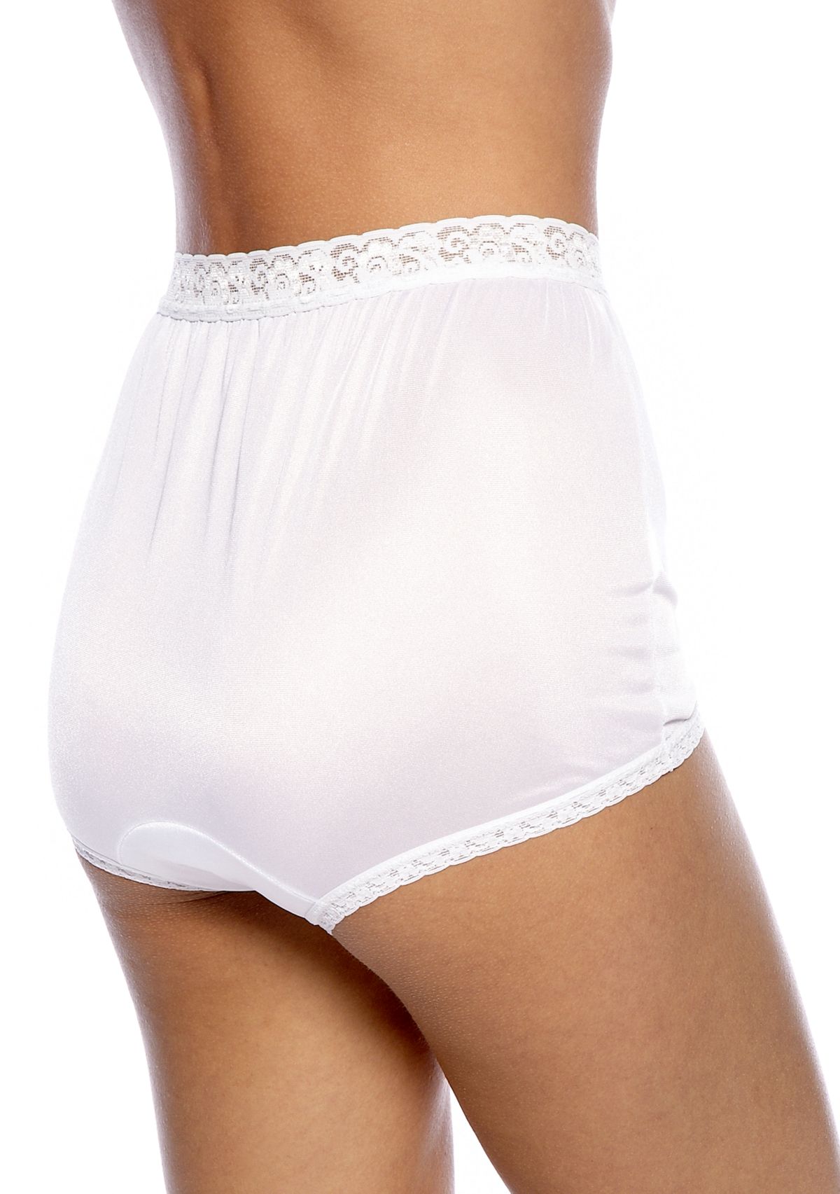 Lace Trim Briefs - 945