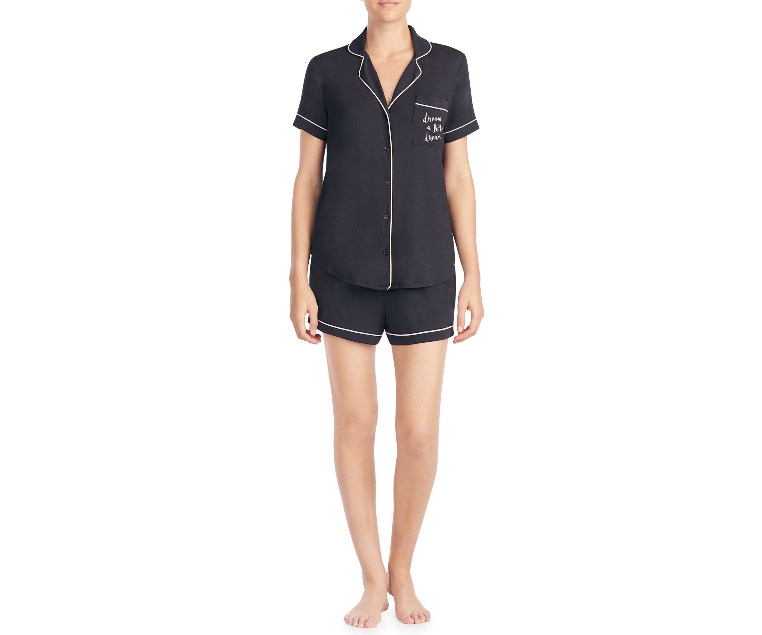 Two-Piece Pajama Short Set