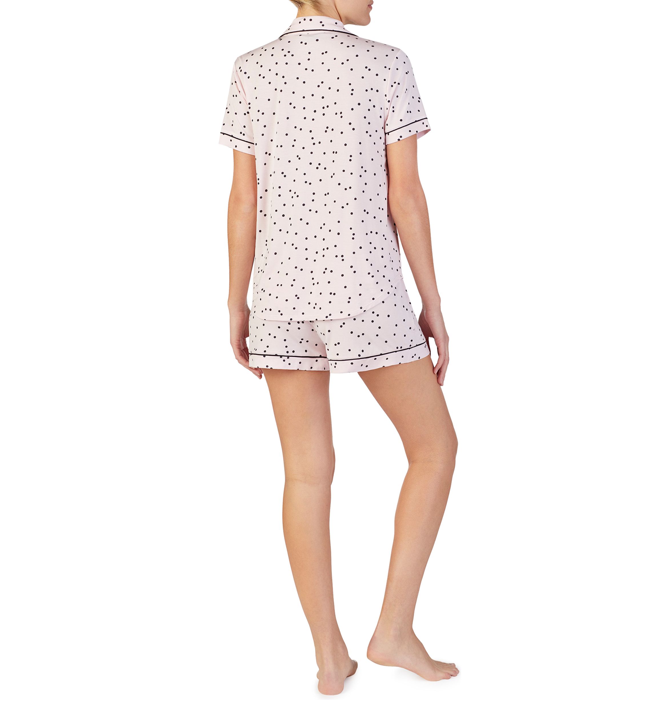 2-Piece Short Sleeve Modal Shortie Pajama Set