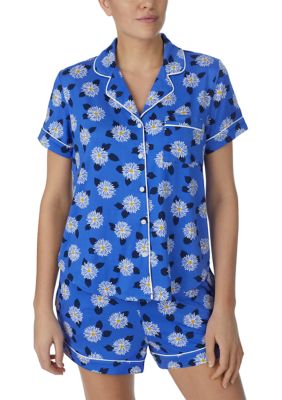 Women's Cozy Jersey Short Sleeve Pajama Set
