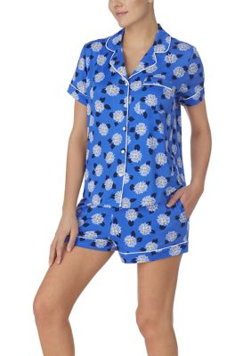 Women's Cozy Jersey Short Sleeve Pajama Set