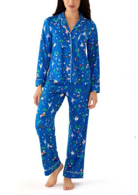 kate spade new york Holiday Printed Hanging Pajama Set belk