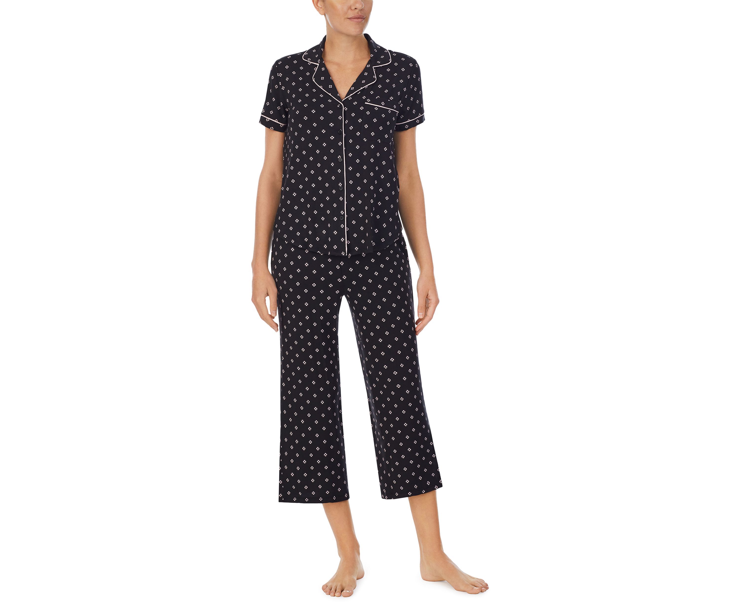Cropped Pajama Set 