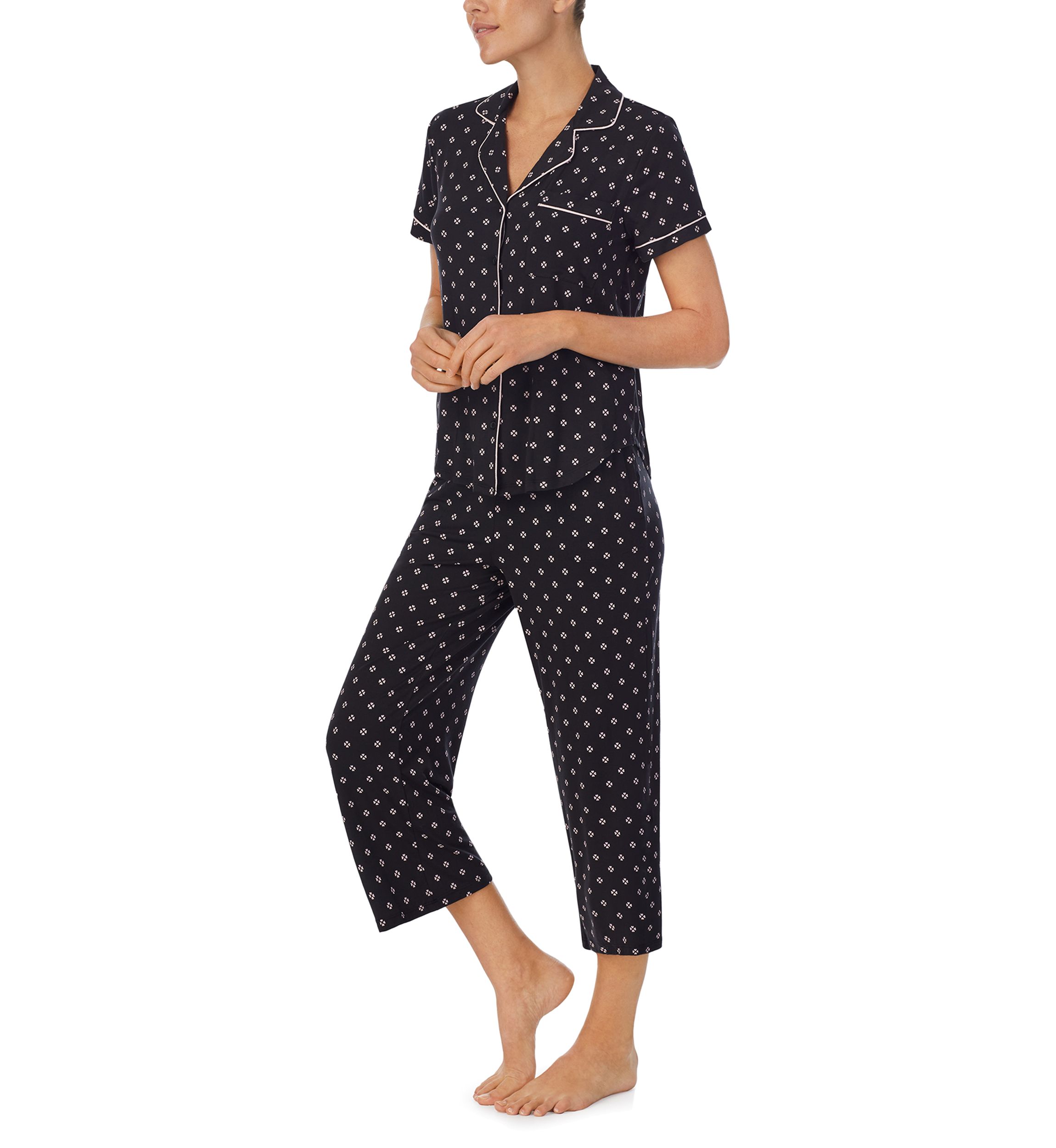 Cropped Pajama Set 