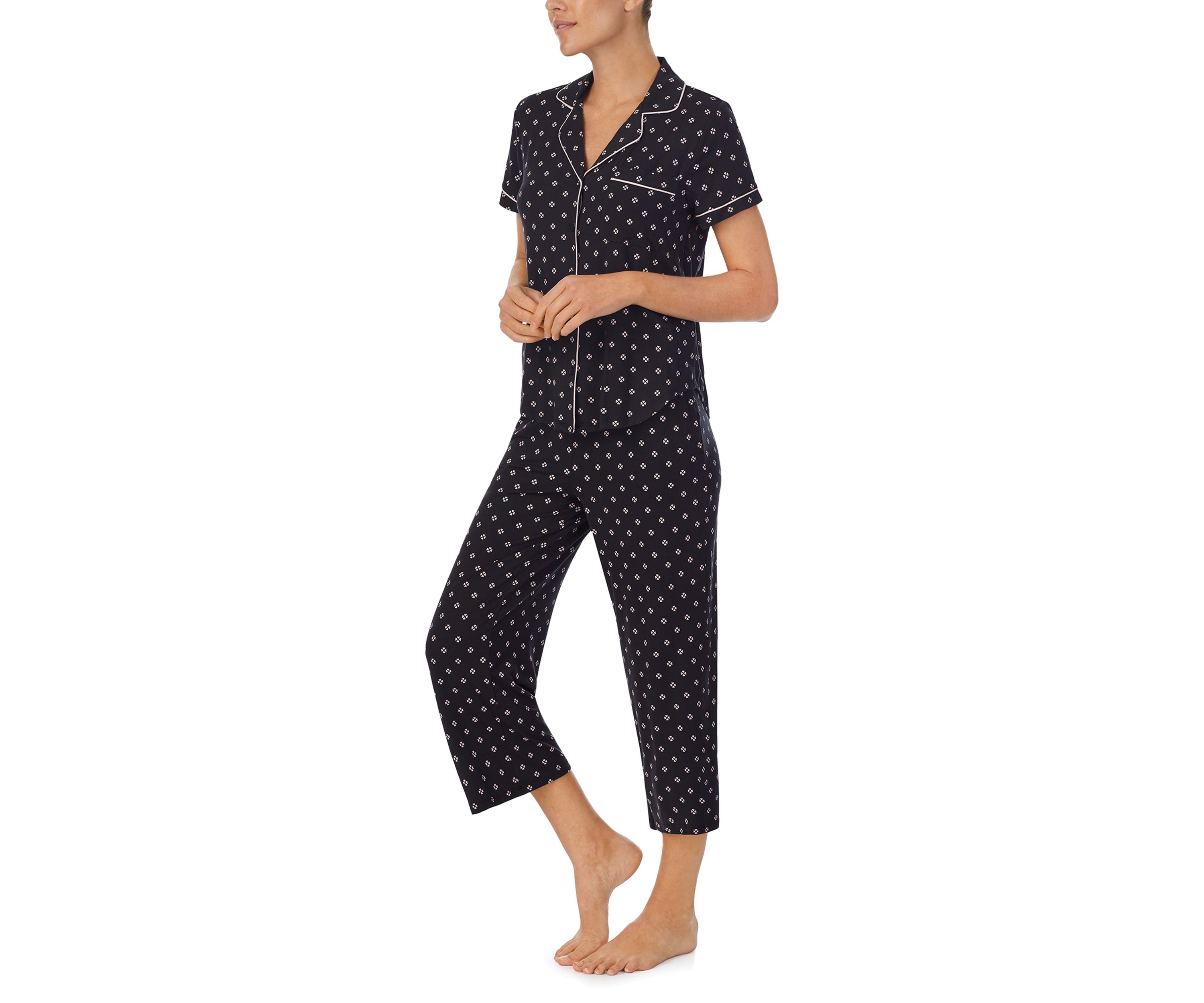 Cropped Pajama Set 