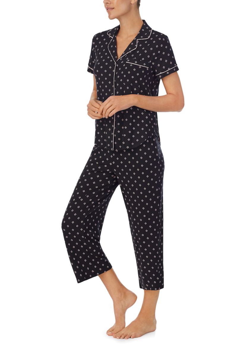 Cropped Pajama Set 