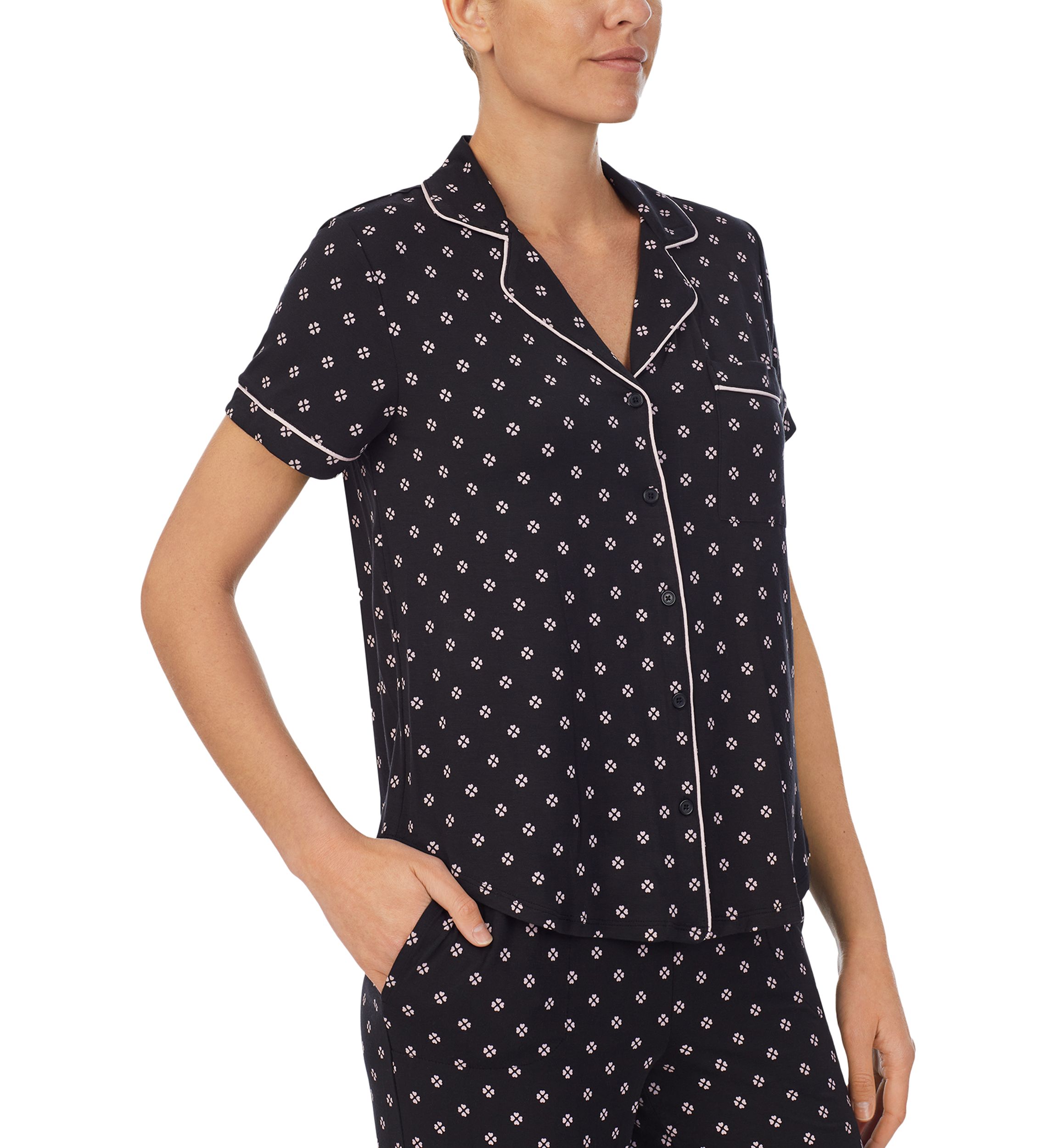 Cropped Pajama Set 