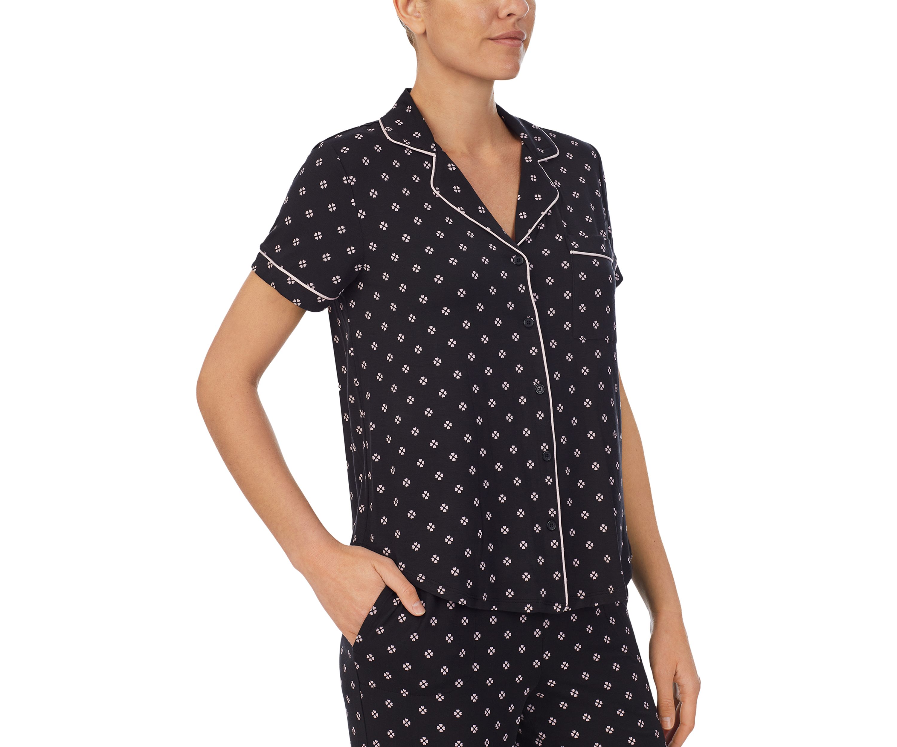 Cropped Pajama Set 