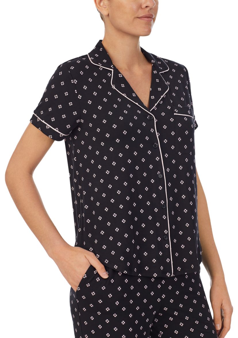Cropped Pajama Set 