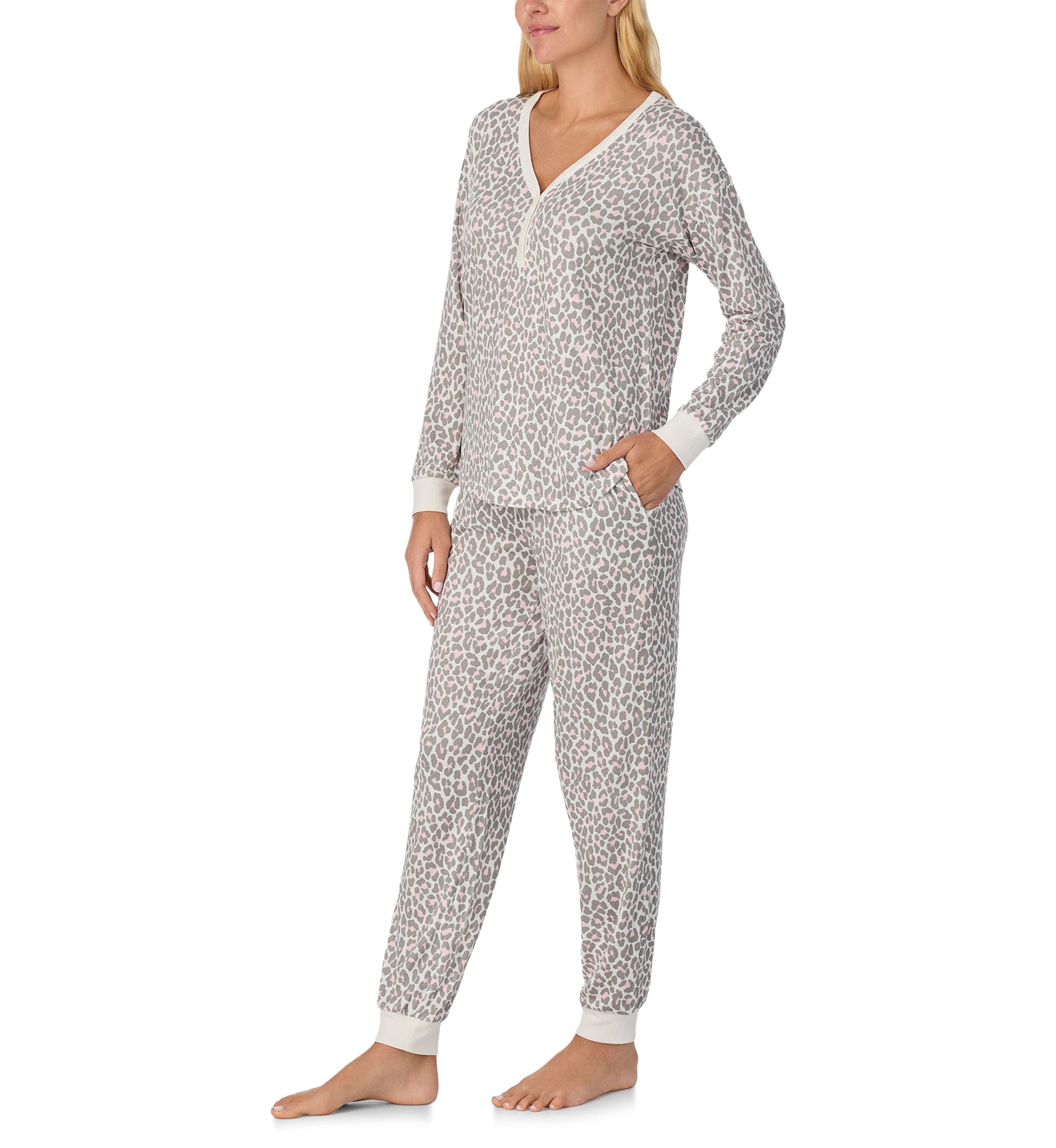 Heart Print Pajama Set 