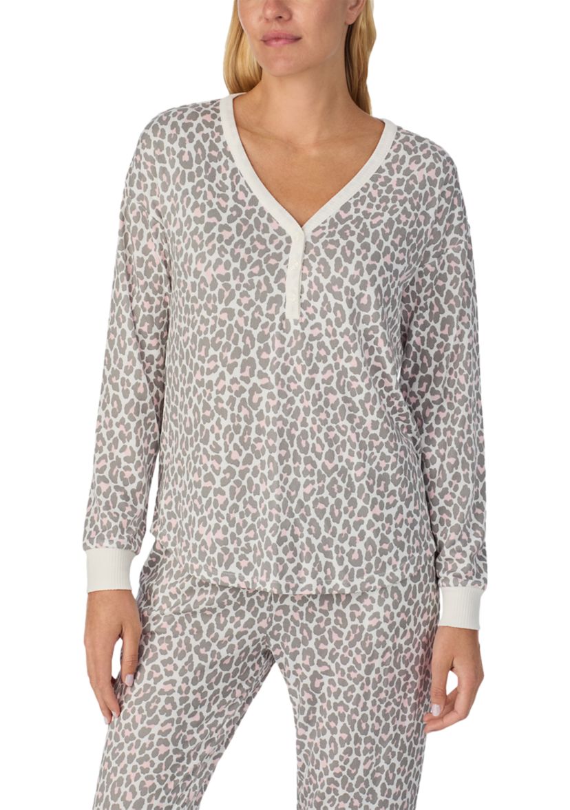 Heart Print Pajama Set 