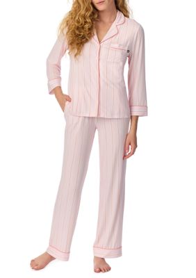kate spade new york Women's Long Sleeve Shirt and Pants Pajama Set