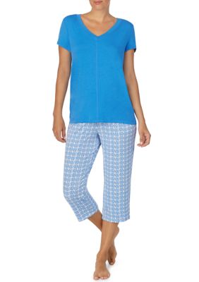 Nautica Short Sleeve Capri Pajama Set | belk