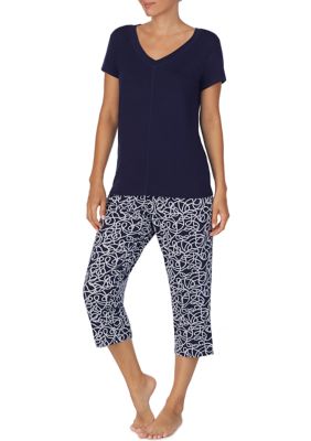 Nautica Short Sleeve Capri Pajama Set | belk