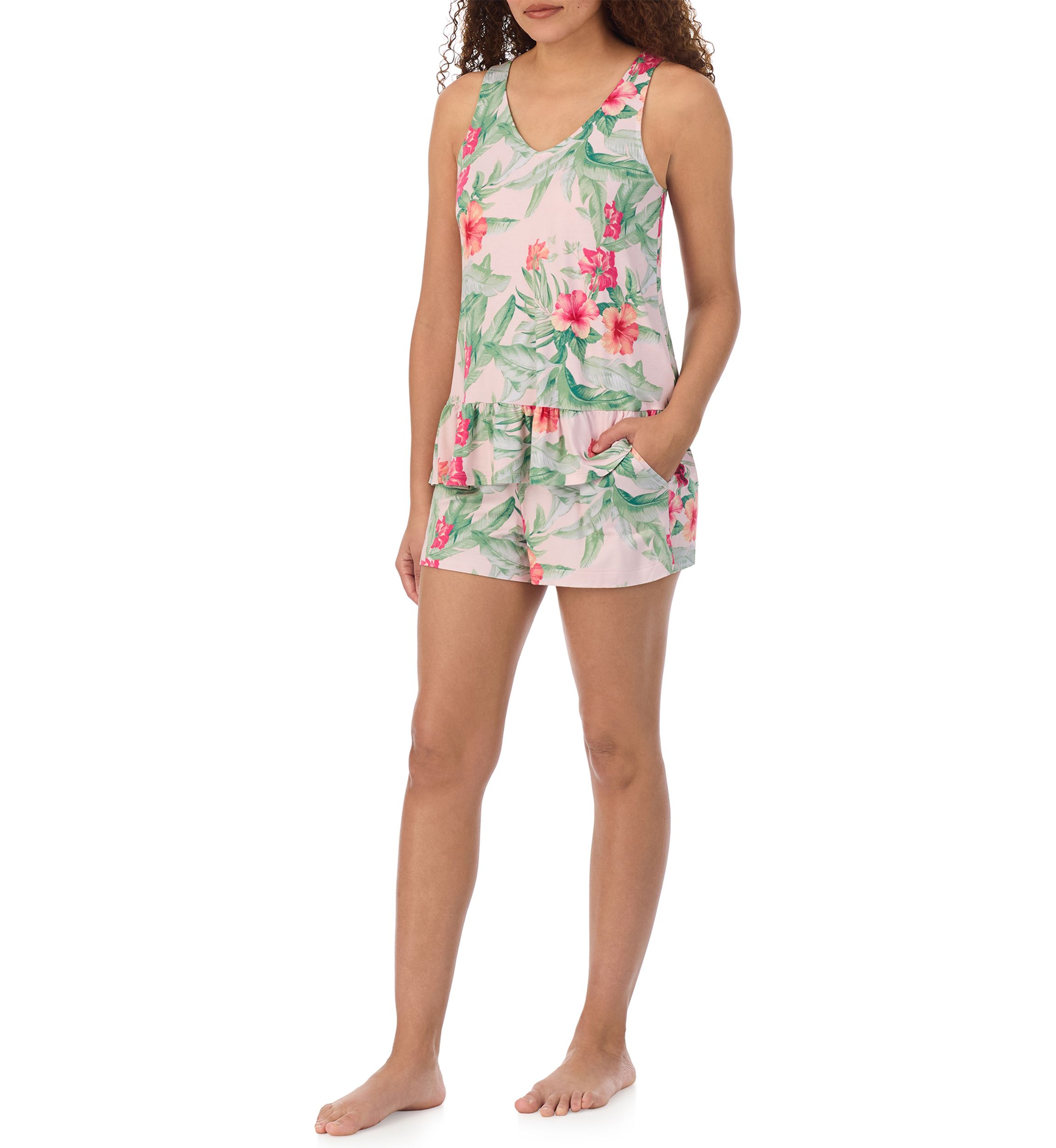  Printed Short Pajama Set