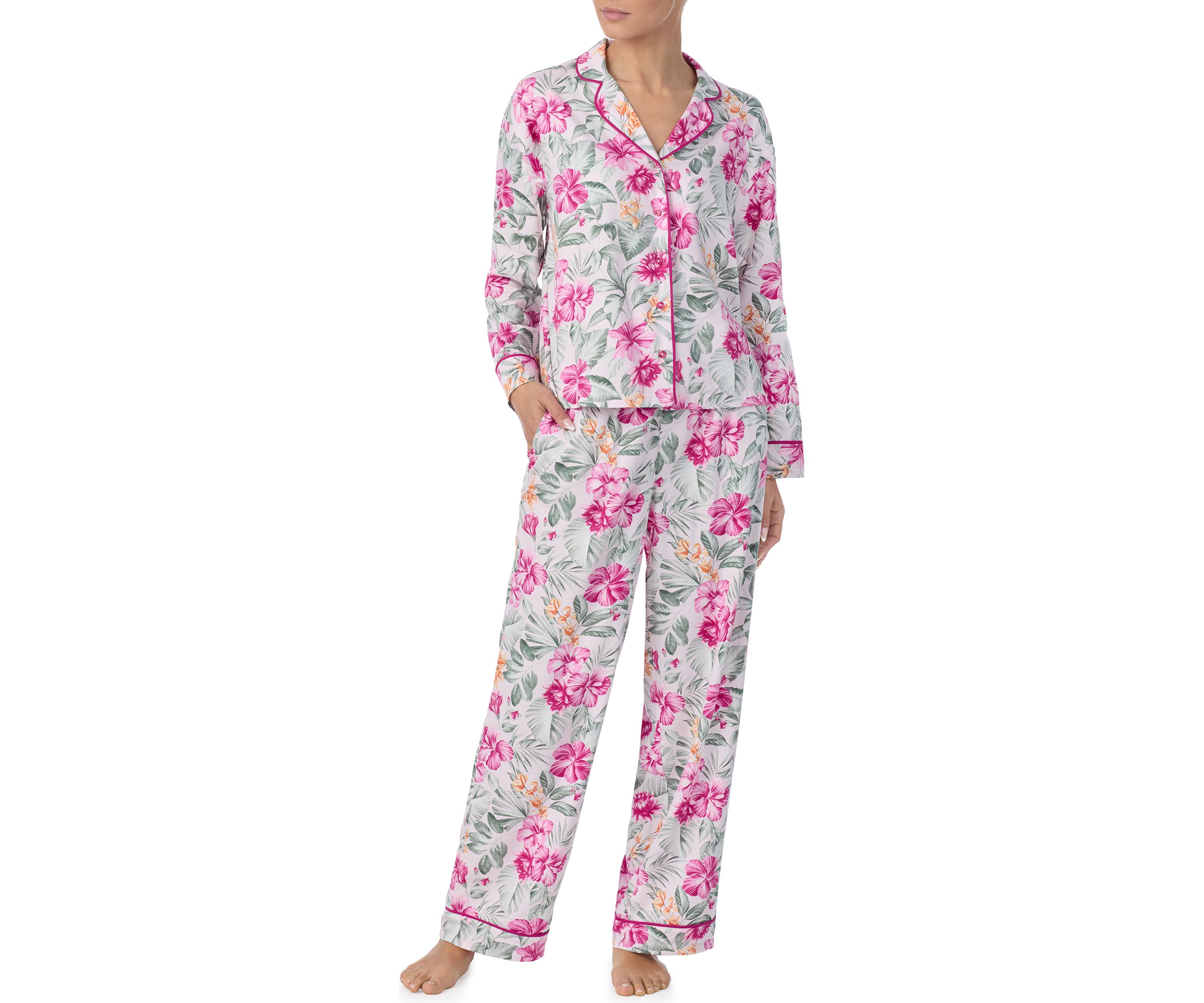 Long Sleeve Printed Pajama Set