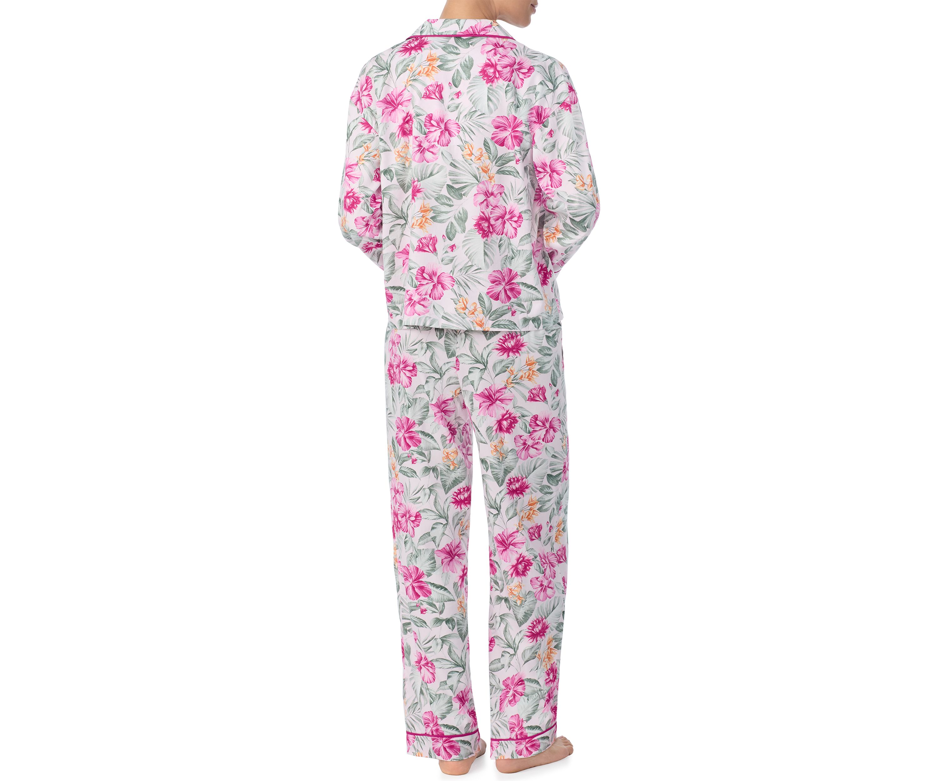 Long Sleeve Printed Pajama Set