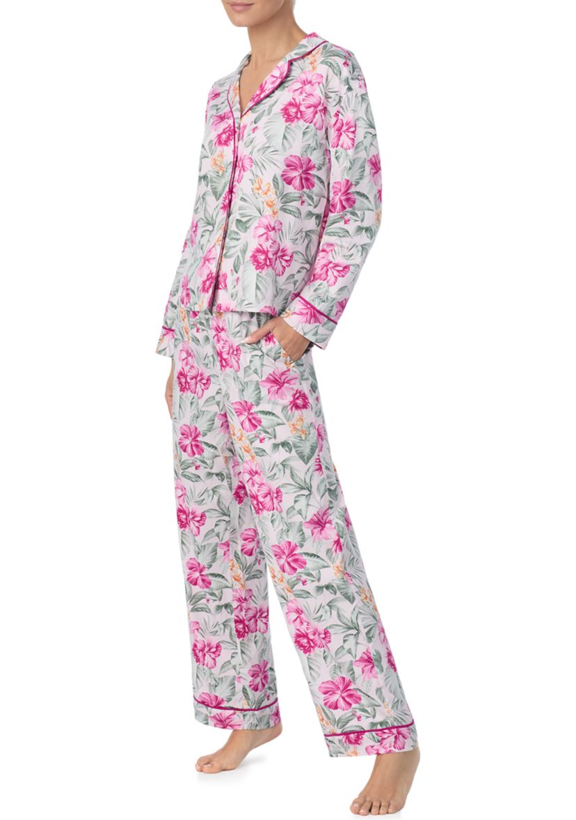 Long Sleeve Printed Pajama Set