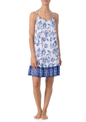 Tommy Bahama Women's Sleeveless Strappy Short Sleepdress, Large