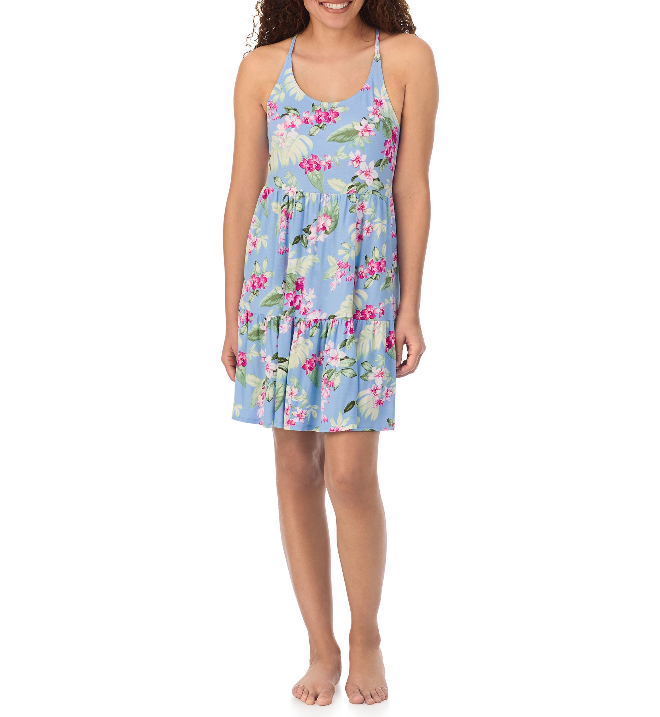 Womens Printed Sleep Dress