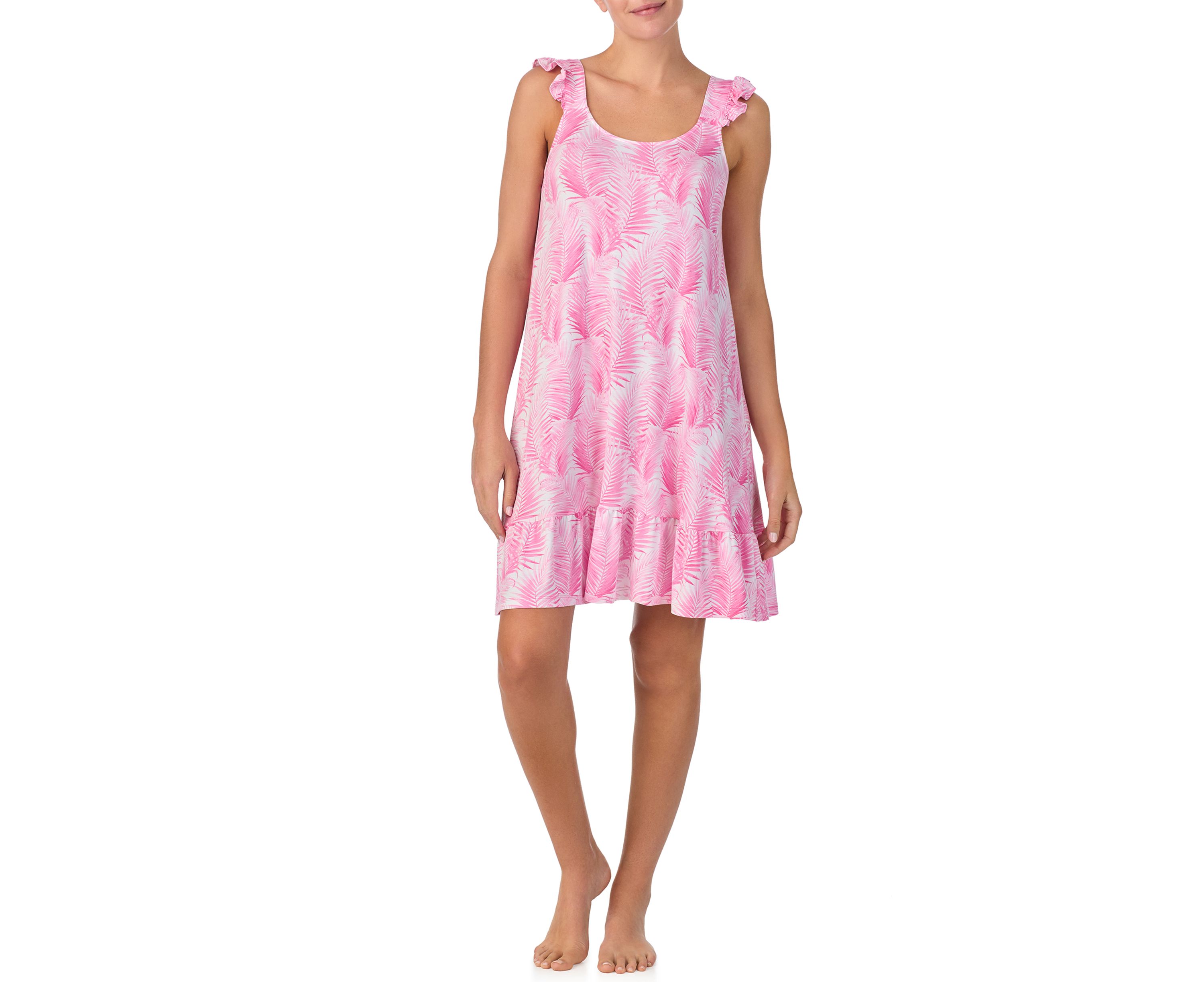 Womens Sleeveless Short Gown