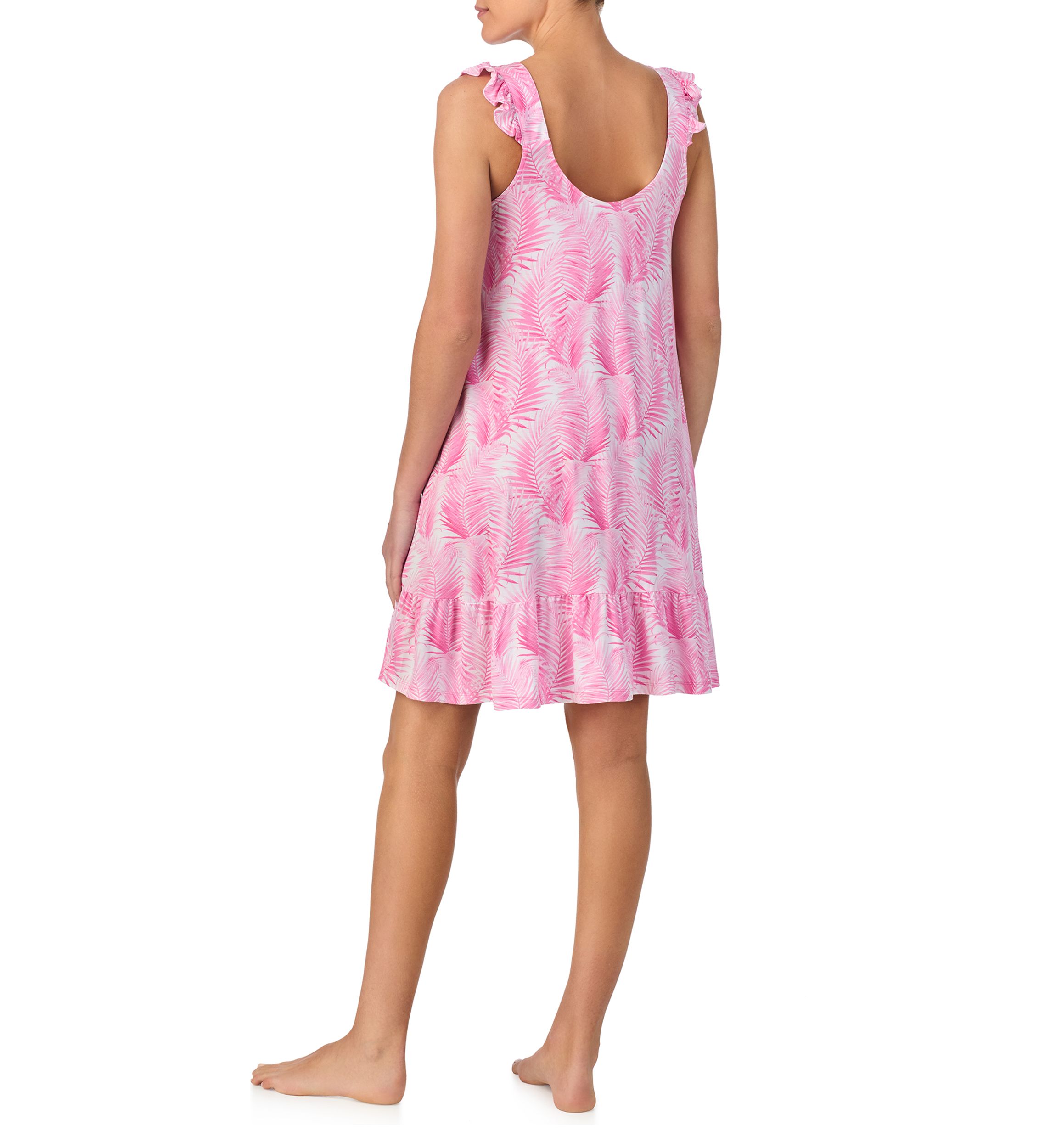 Womens Sleeveless Short Gown