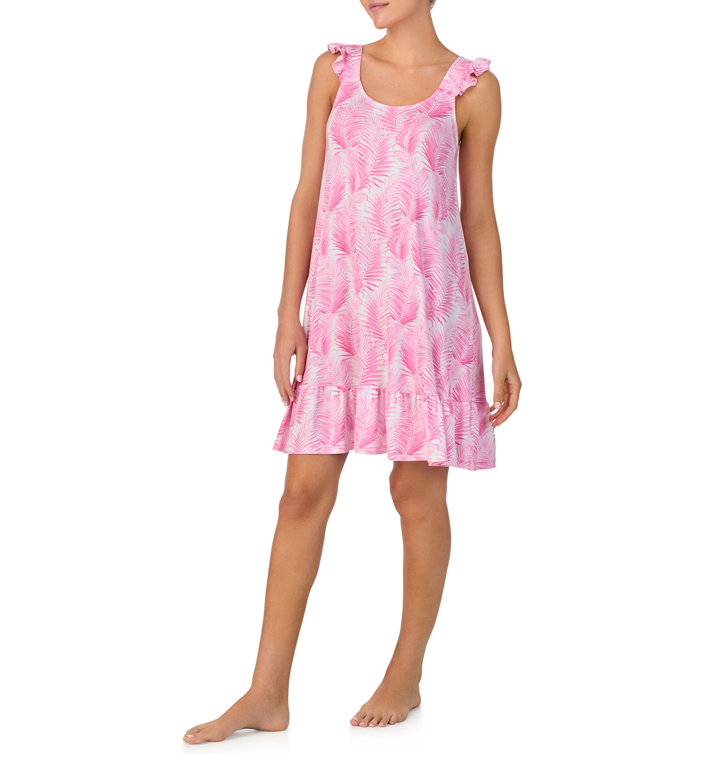 Womens Sleeveless Short Gown
