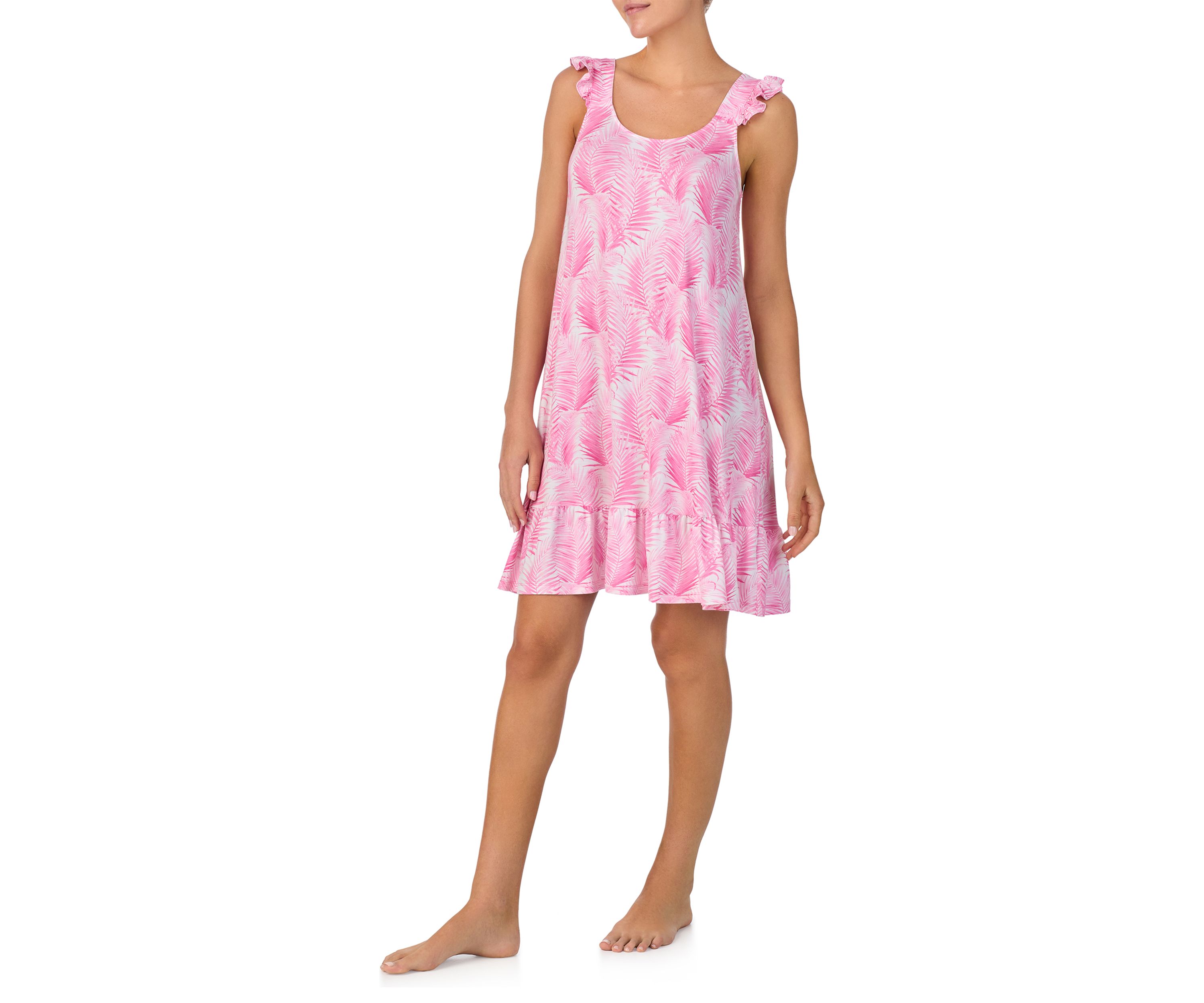 Womens Sleeveless Short Gown