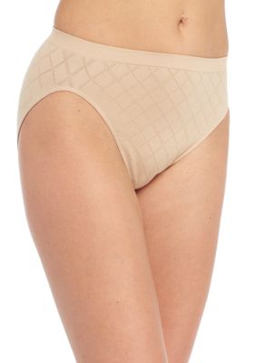 Bali Comfort Revolution Microfiber Diamond High-Cut Panty Underwear 303J -  Macy's