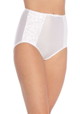 Bali Women's Double Support Brief, White, 10
