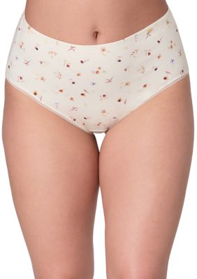 Bali Women's Lux Cotton Essentials Brief Underwear, 8