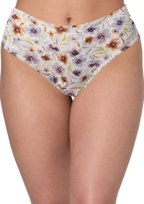 Bali Women's Lux Cotton Essentials Hi-Cut Underwear, 9