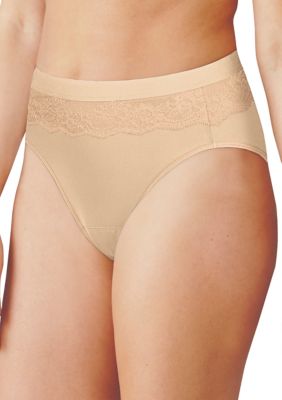 Bali Women's Beautifully Confident Light Leak & Period Protection Hi Cut Brief, 9