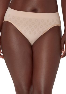 Bali Women's Beautifully Confident Seamless Light Leak & Period Protection Hi-Cut Underwear, 2XL